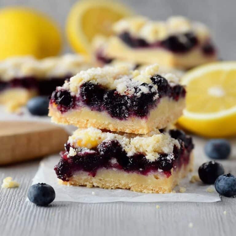 Lemon Blueberry Bars That Actually Taste Like Summer