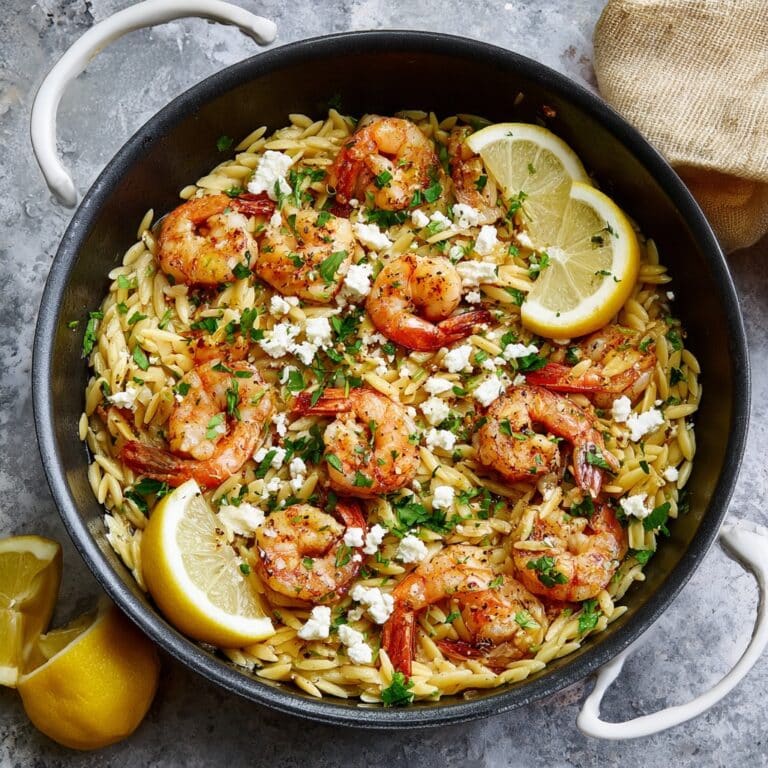 Lemon Feta Orzo Shrimp: My Go-To Quick Dinner (With Tips)