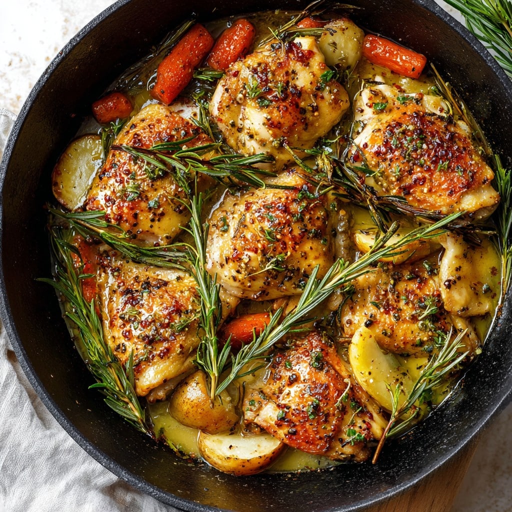 One-Pan Honey Rosemary Chicken: My Go-To Comfort Meal