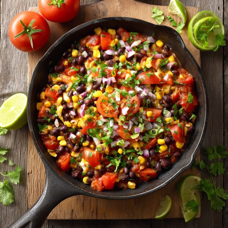 One-Pan Southwest Black Bean Skillet: A Lazy & Delicious Favorite