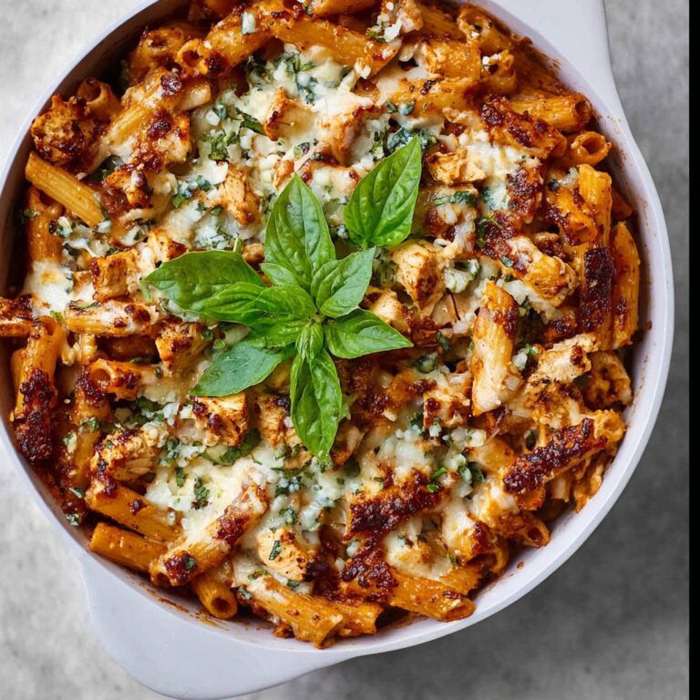 One-Pot Basil Chicken Baked Ziti: My Real Home-Cook Guide