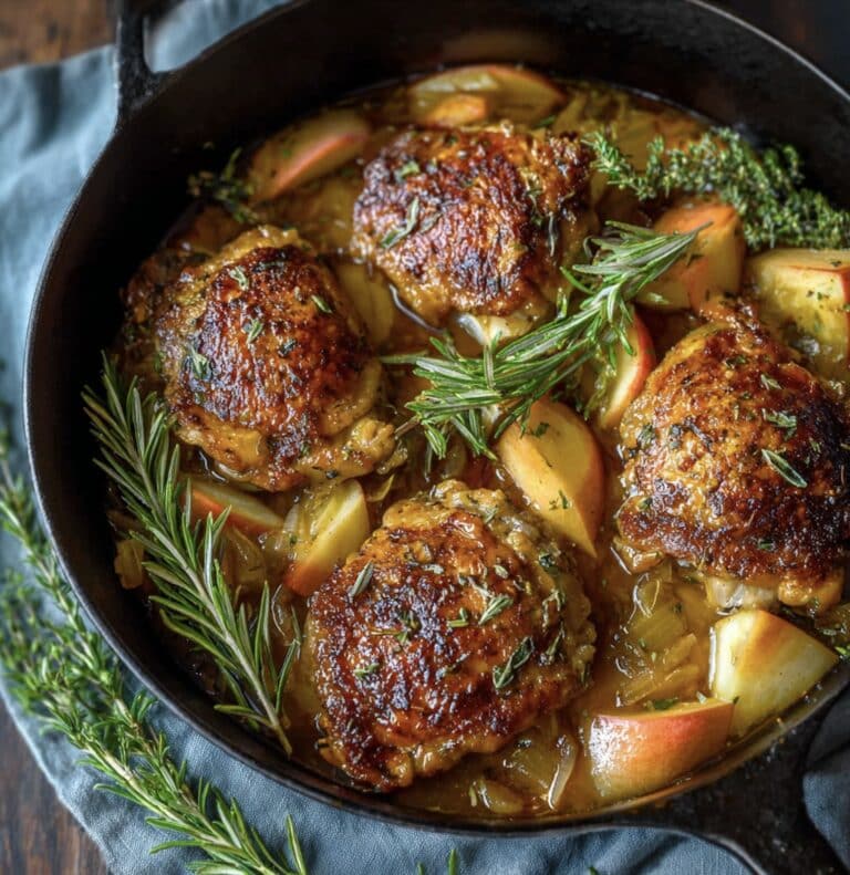 Rosemary Apple Cider Chicken Recipe: A Cozy Favorite