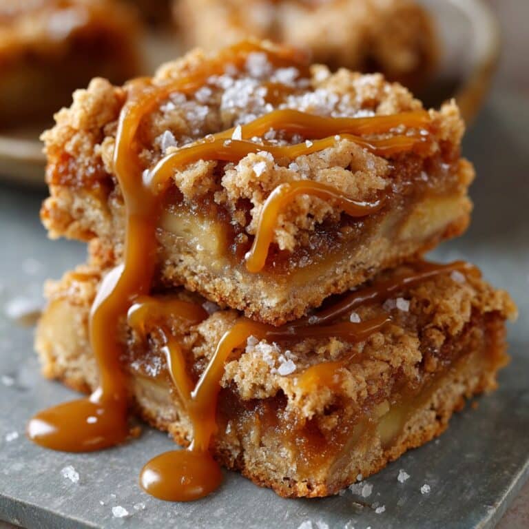 Salted Caramel Apple Bars: Cozy, Caramelly Dessert Bars You’ll Love