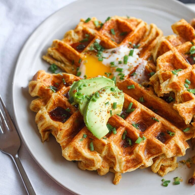 Savory Protein Waffles: My Go-To Cozy Breakfast Recipe