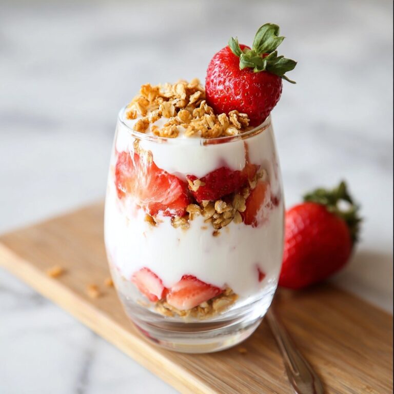 Strawberry Cheesecake Breakfast Parfait: My Easy Morning Joy