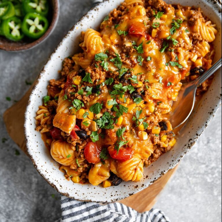 Taco Pasta Casserole: My Go-To Cozy Weeknight Recipe