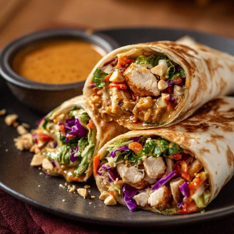 Thai Peanut Chicken Wraps: An Easy, Craveable Dinner Idea