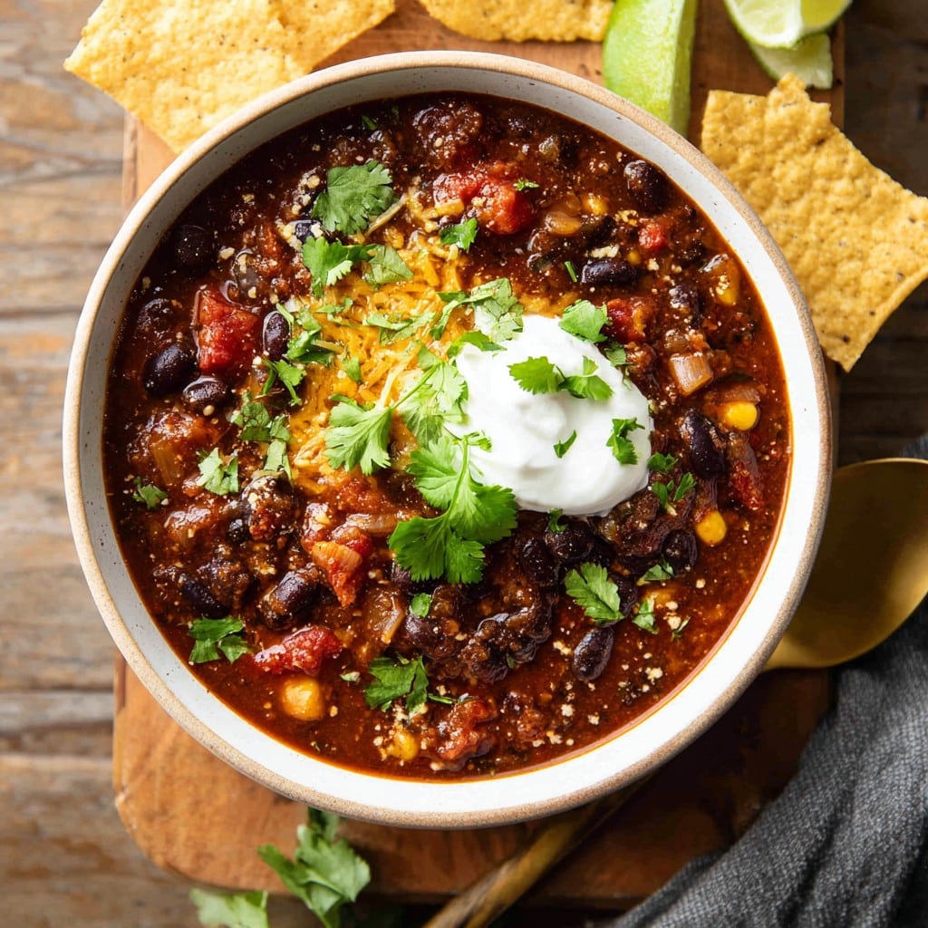 Vegetarian Black Bean Chili