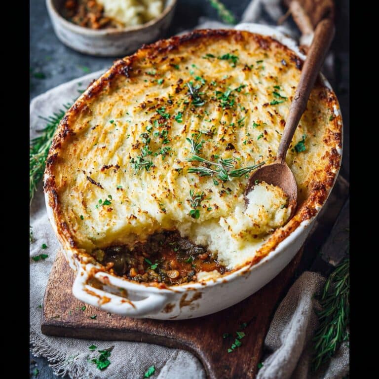 Vegetarian Shepherd’s Pie: My Go-To Cozy Comfort Dinner