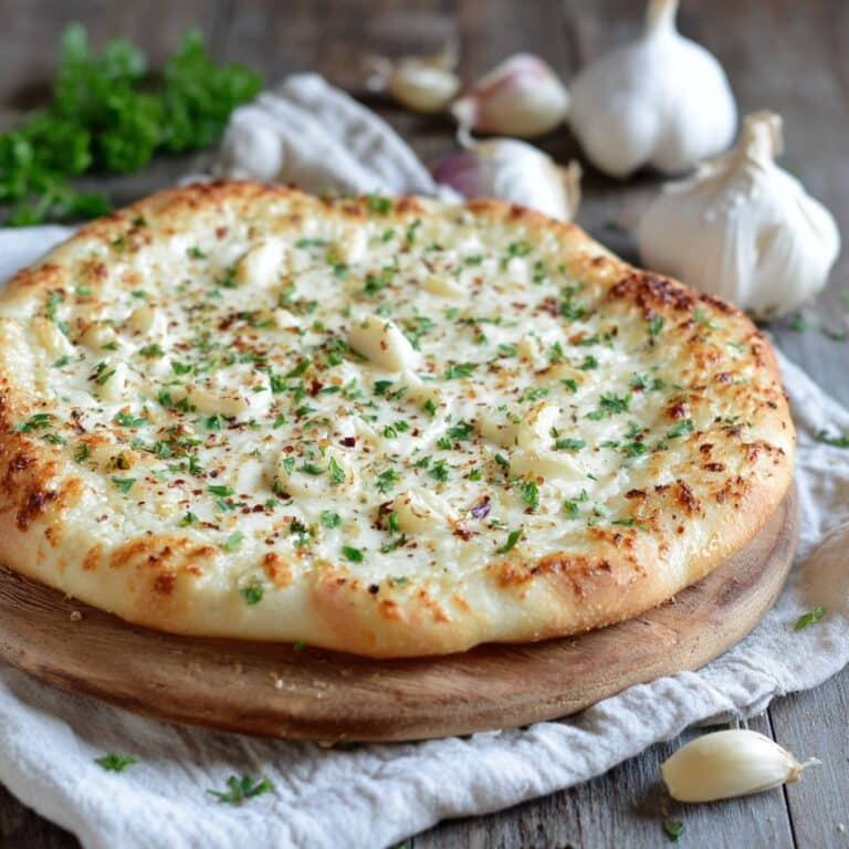 White Garlic Pizza Sauce – Creamy & Perfect for Homemade Pizza
