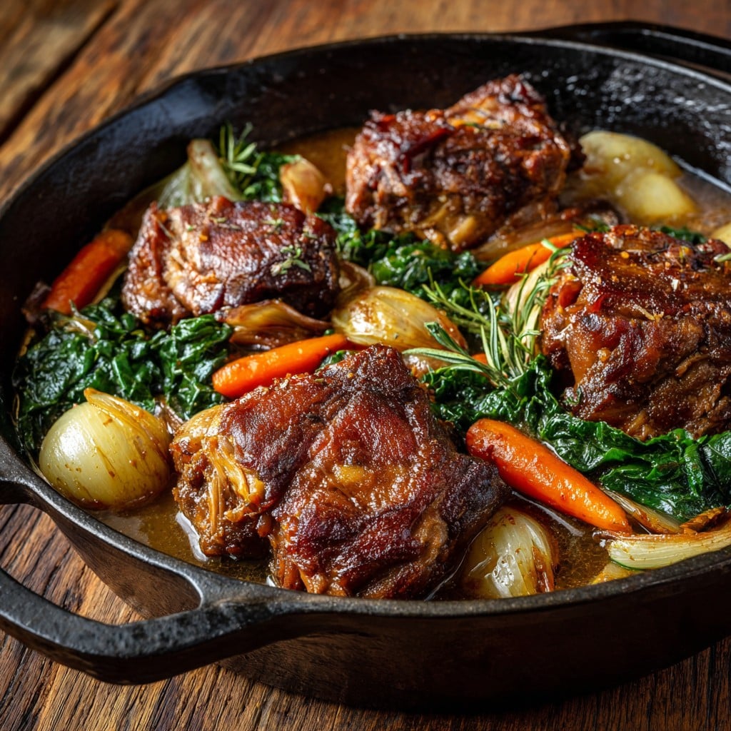 Apple Cider Braised Pork Shoulder