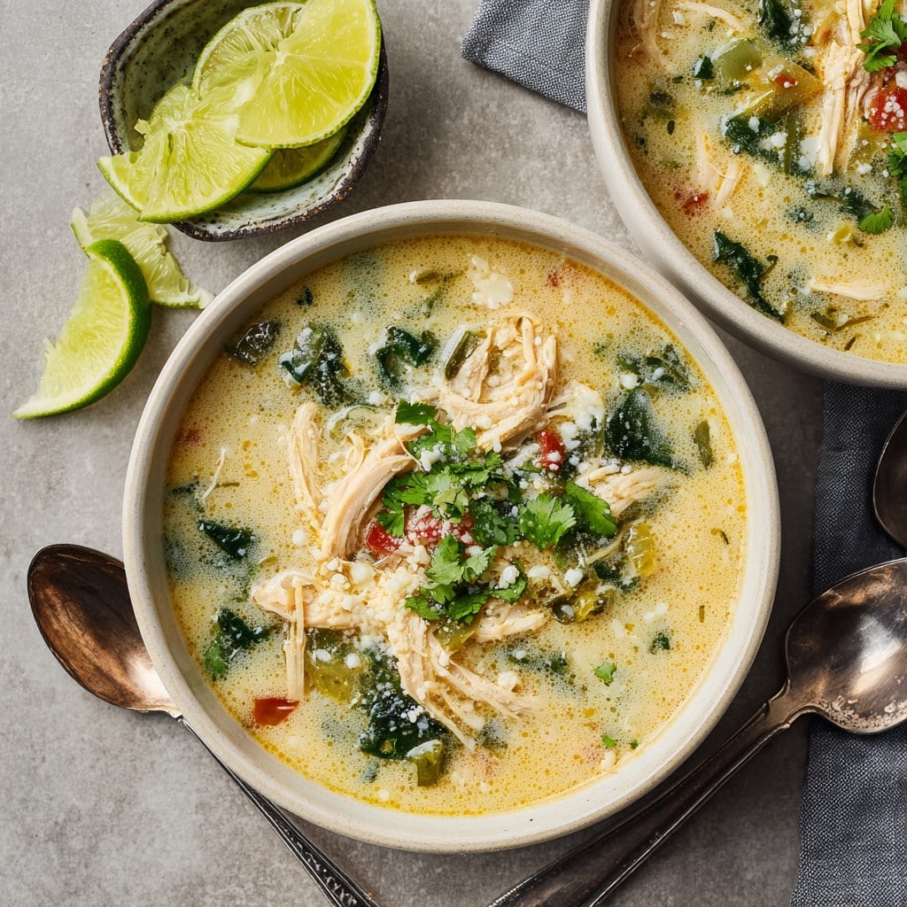 Chicken Poblano Soup