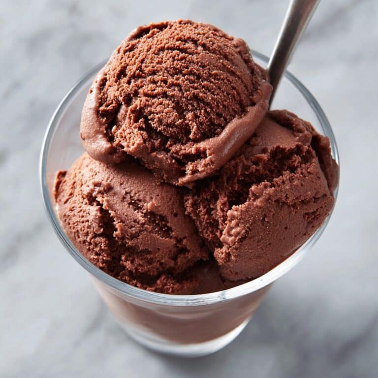 Chocolate Greek Yogurt Ice Cream