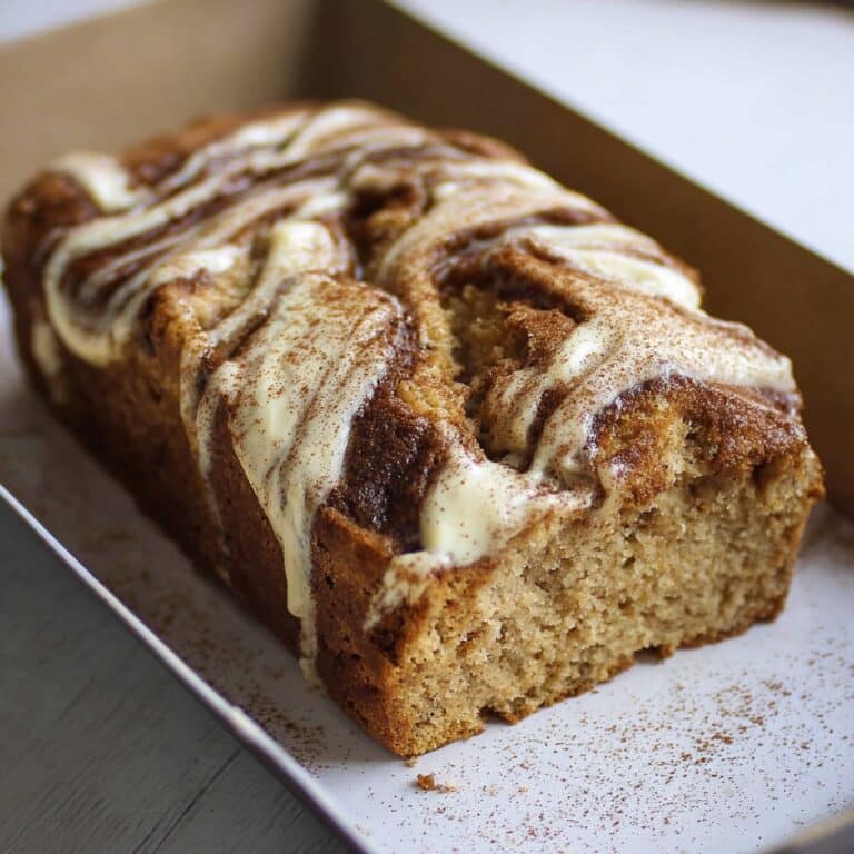 Cinnamon Swirl Protein Cake
