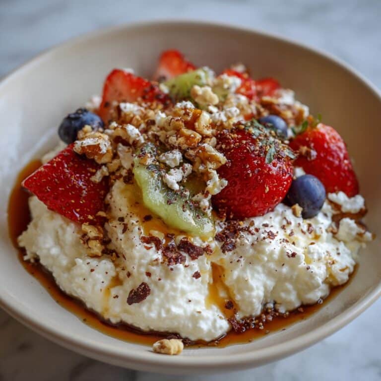 Cottage Cheese Dessert Bowl