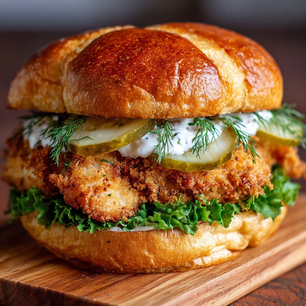 Crispy Dill Chicken Sandwich: My Go-To Comfort Crunch