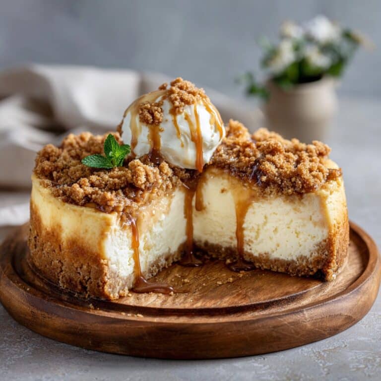 Delicious Apple Crumble Cheesecake: Honest Home Cook Guide