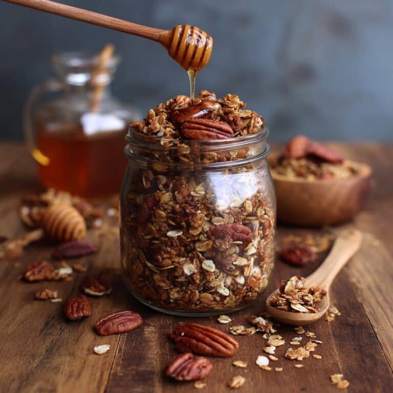 Gingerbread Granola (Vegan, Gluten-Free)