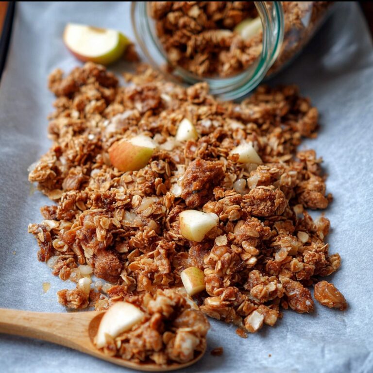 Healthy Apple Pie Granola: My Go-To Cozy Breakfast Recipe
