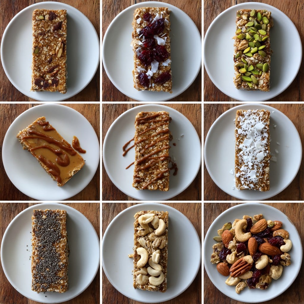 Healthy no bake vegan protein bars