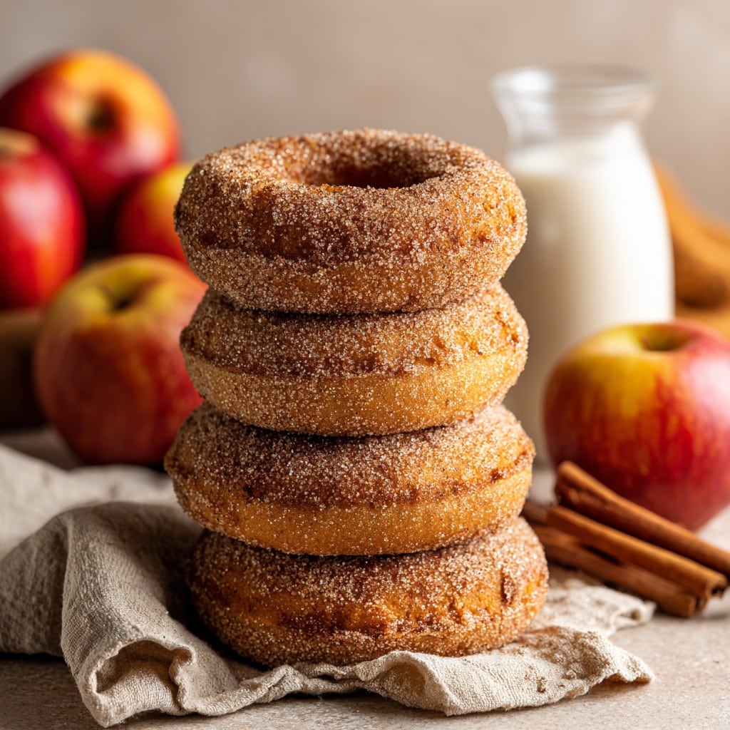 Irresistible Baked Apple Cider Donuts