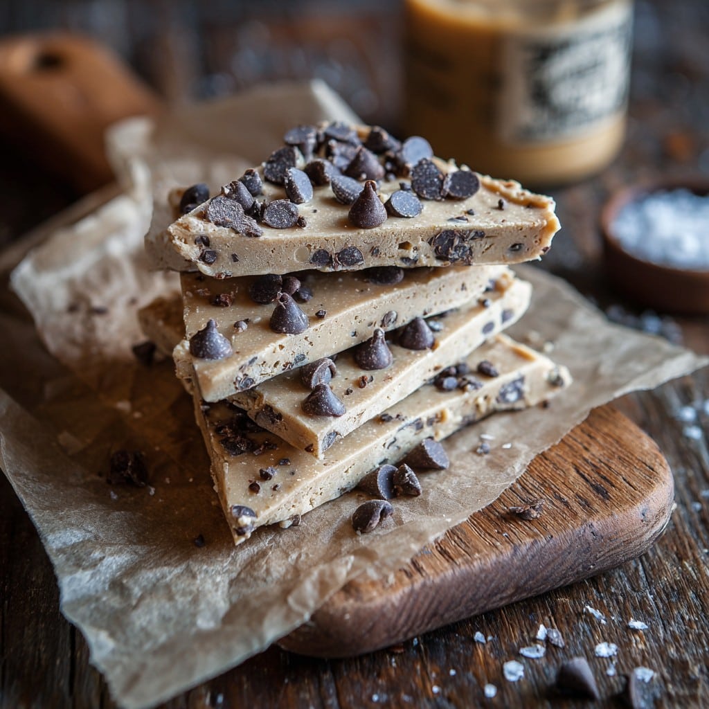 Protein Cookie Dough Bark
