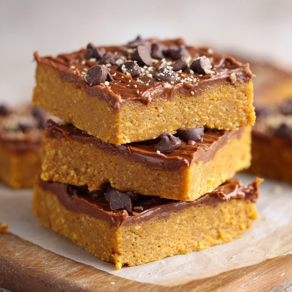 Pumpkin Protein Bars (Paleo, Vegan)