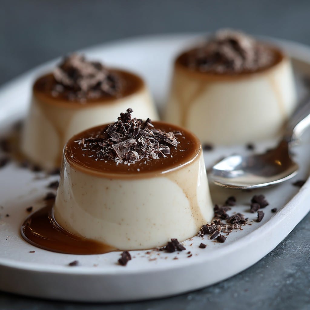 Silky Non-Alcoholic Baileys Panna Cotta