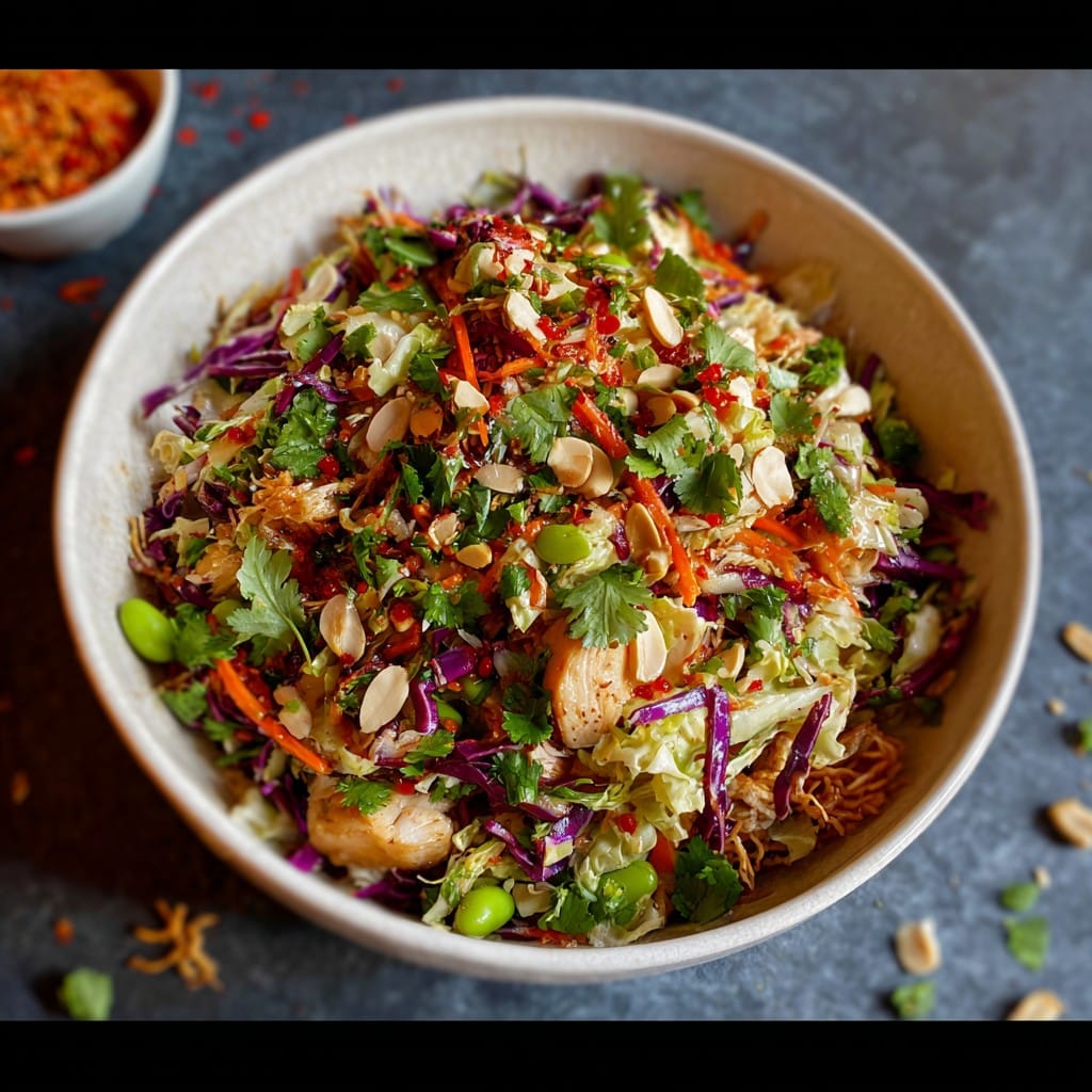 Asian Chicken Crunch Salad