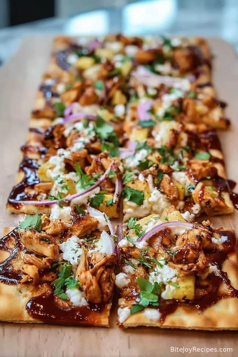 BBQ Chicken Flatbread