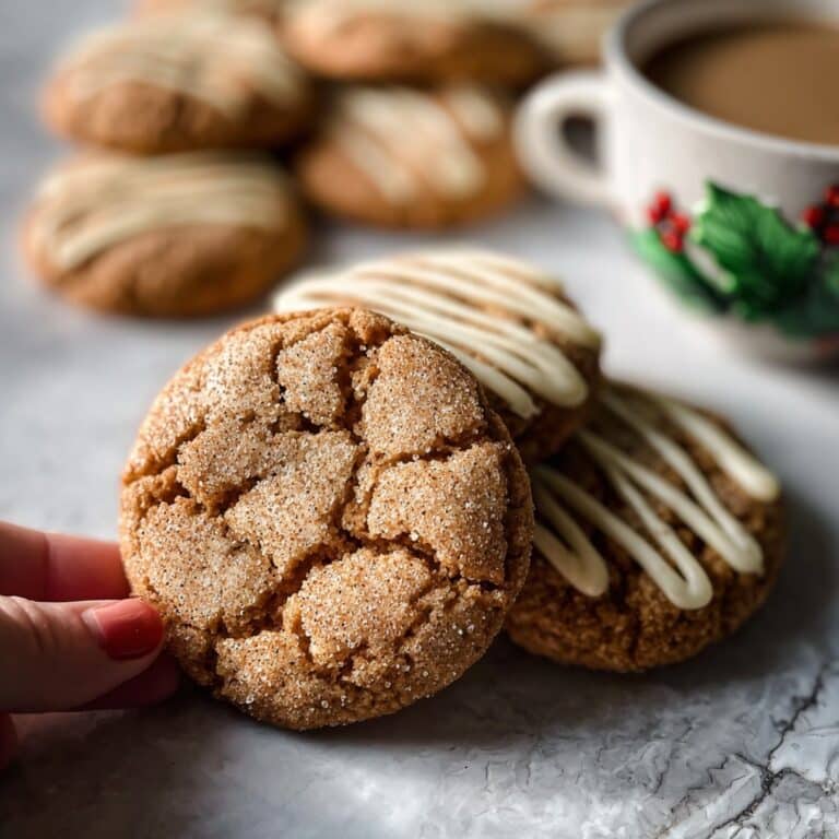 Chewy Maple Cinnamon Cookies