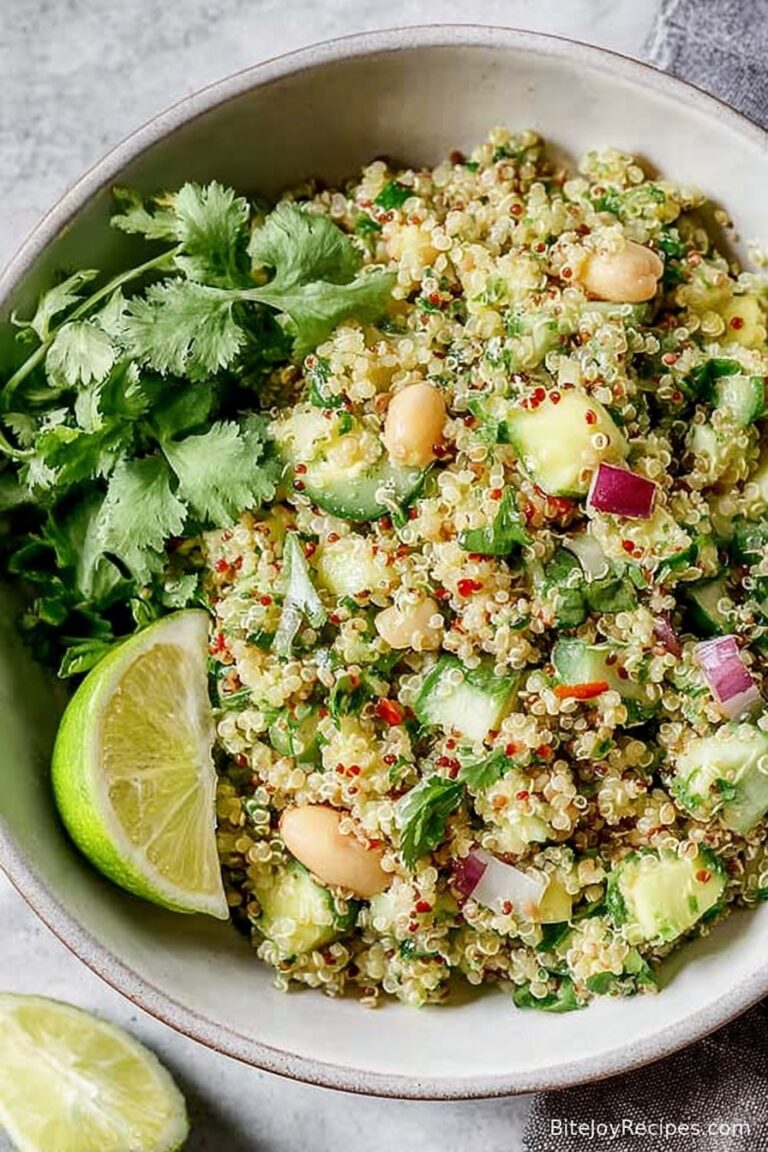 Cilantro Lime Quinoa Salad