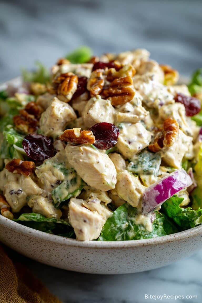 Creamy Honey Mustard Chicken Salad