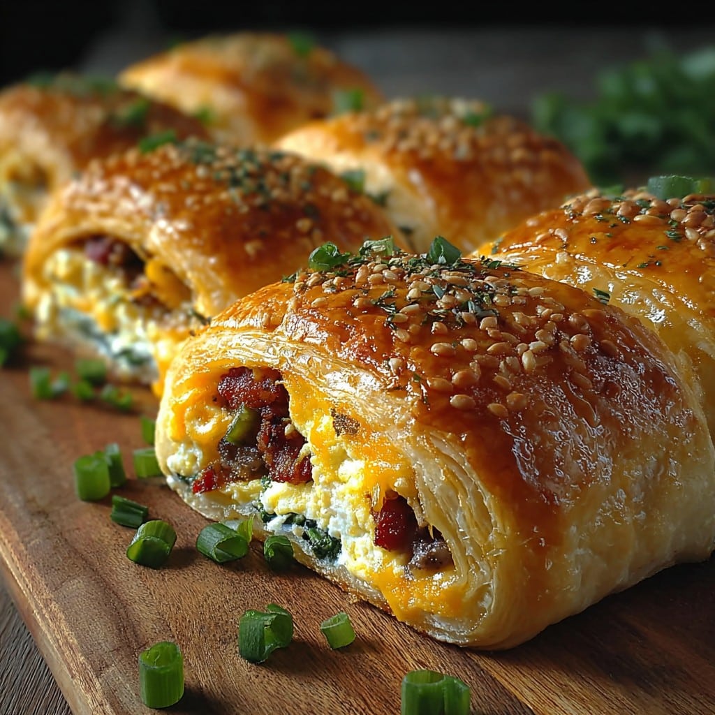 Delicious Savory Sunrise Breakfast Rolls
