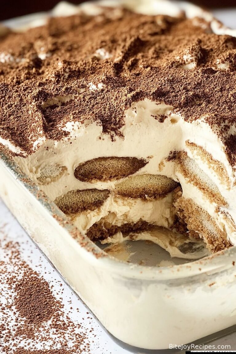 Easy Gingerbread Tiramisu