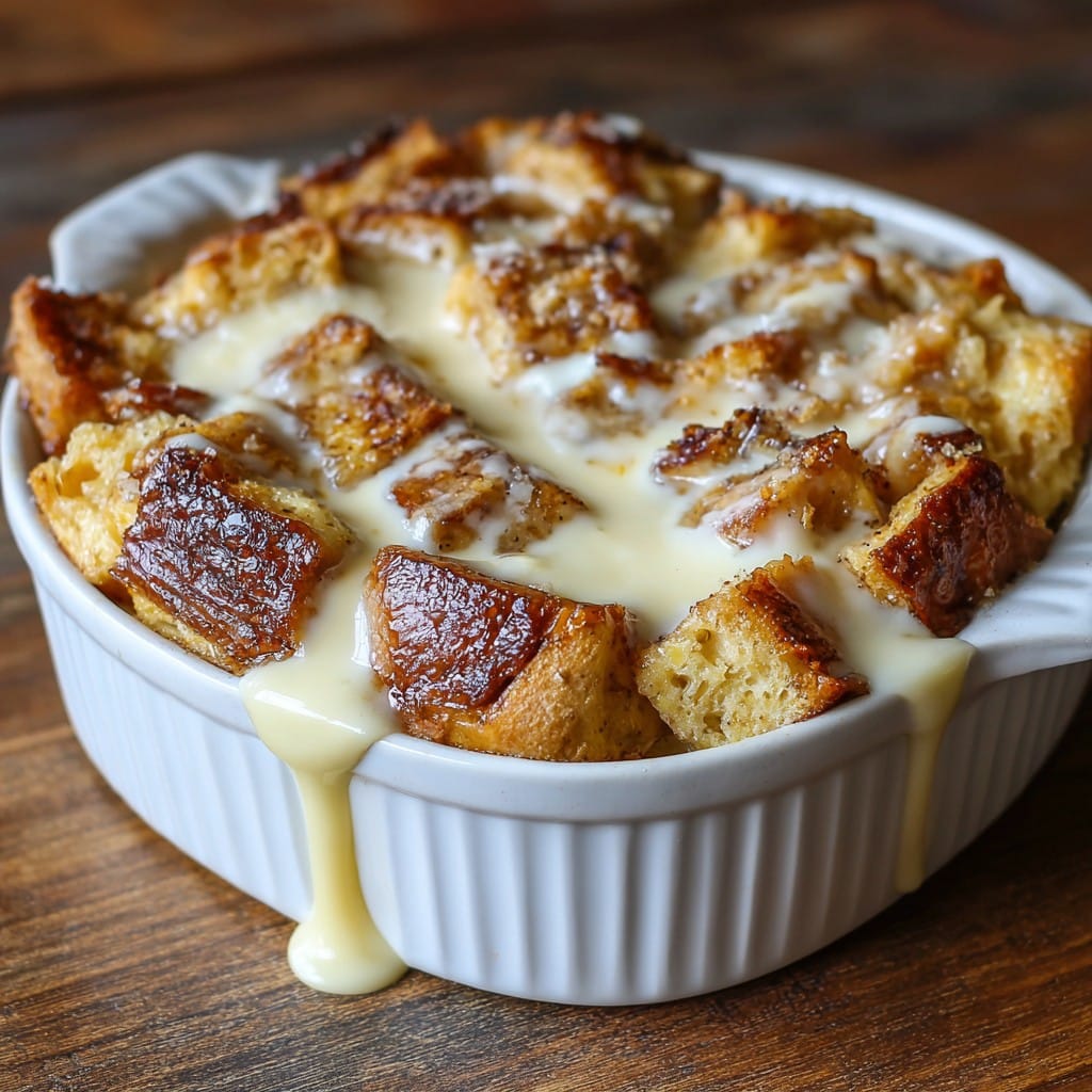 Eggnog Bread Pudding