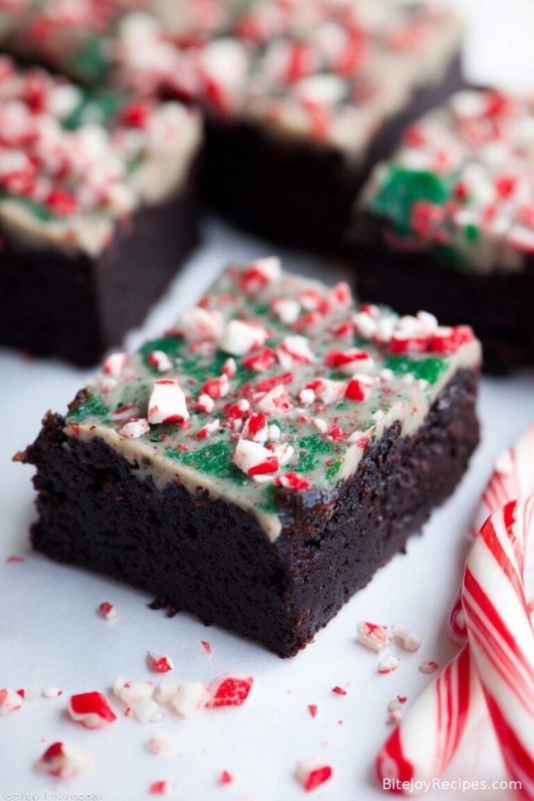 Gluten Free Dark Chocolate Peppermint Brownies