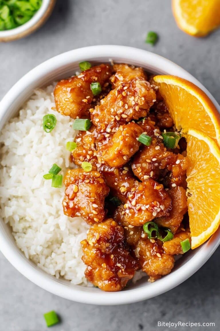 Healthy Orange Chicken