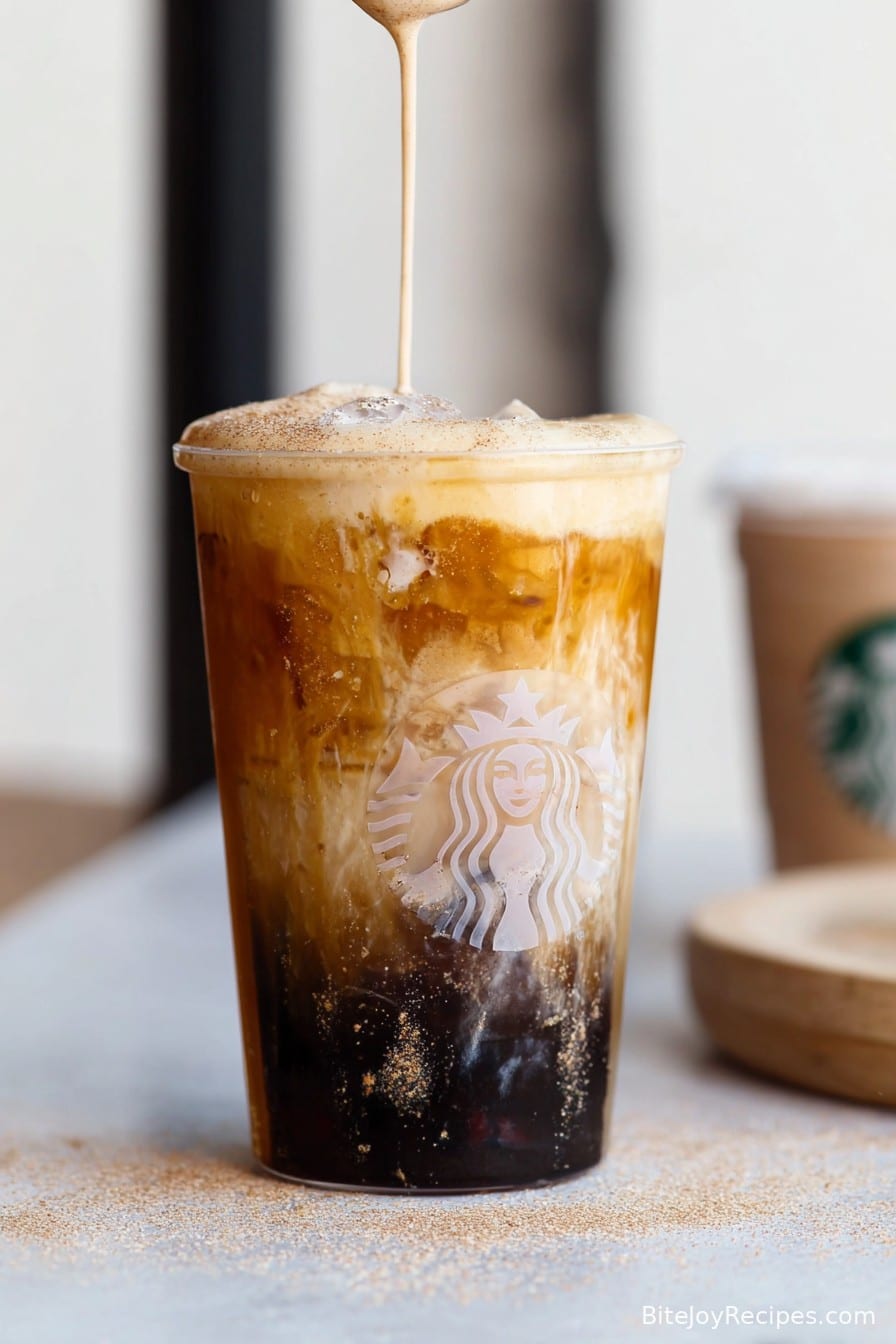 Iced Brown Sugar Oat Milk Shaken Espresso