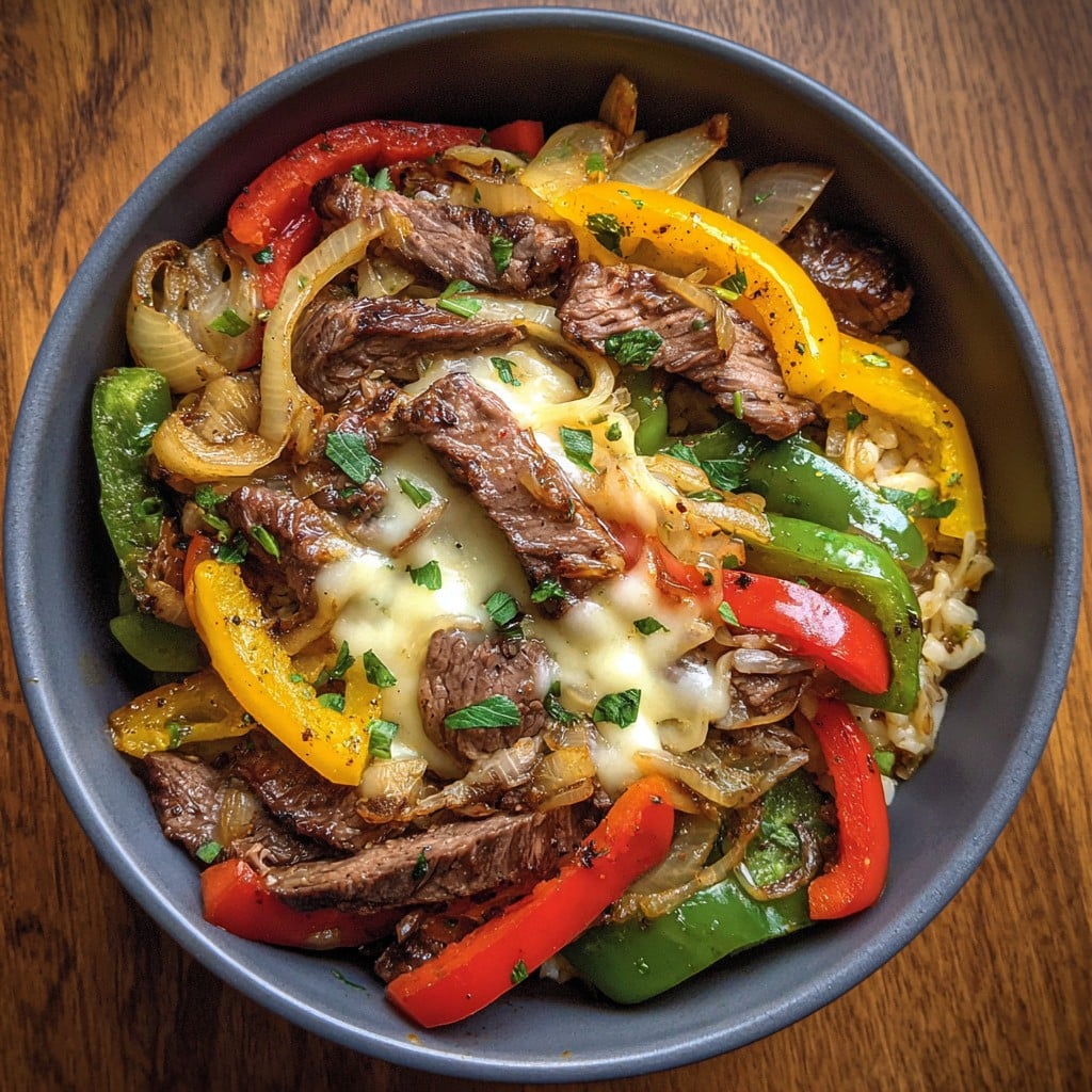Philly Cheesesteak Bowl