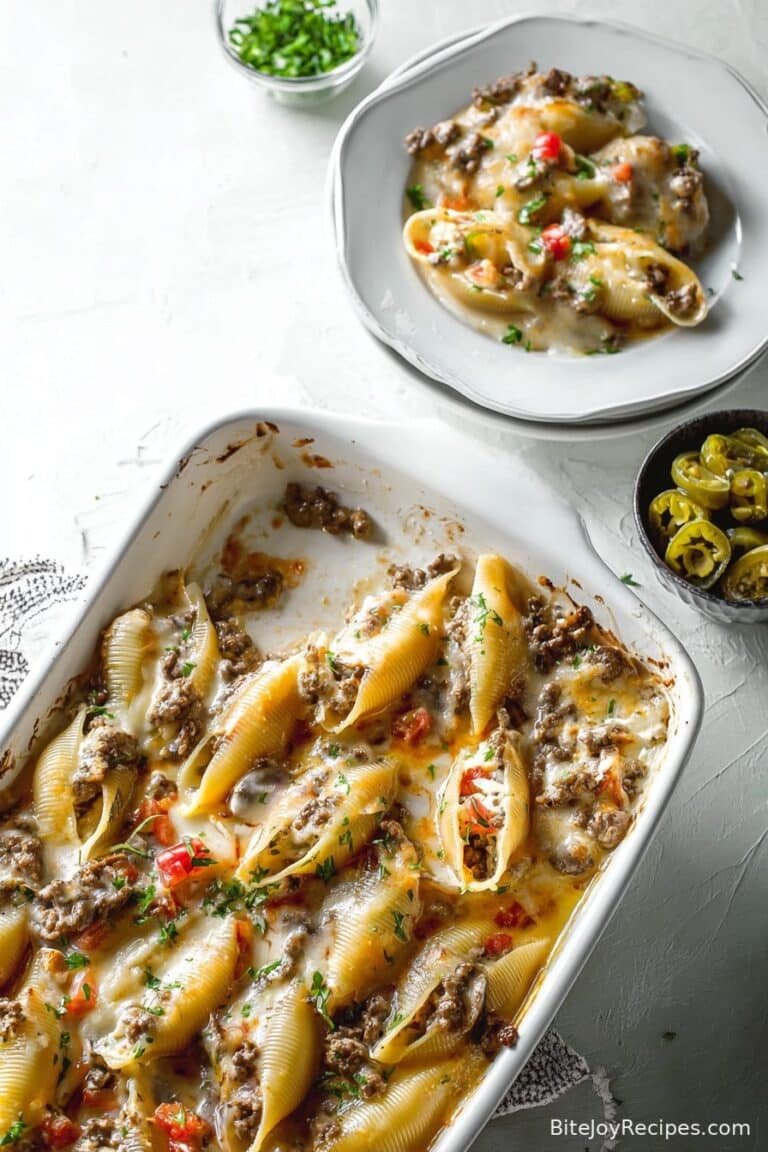 Philly Cheesesteak Stuffed Shells
