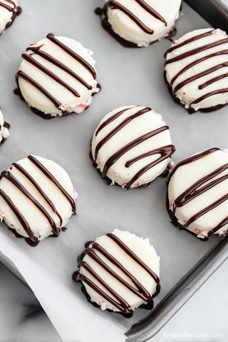 Quick Christmas Peppermint Creams