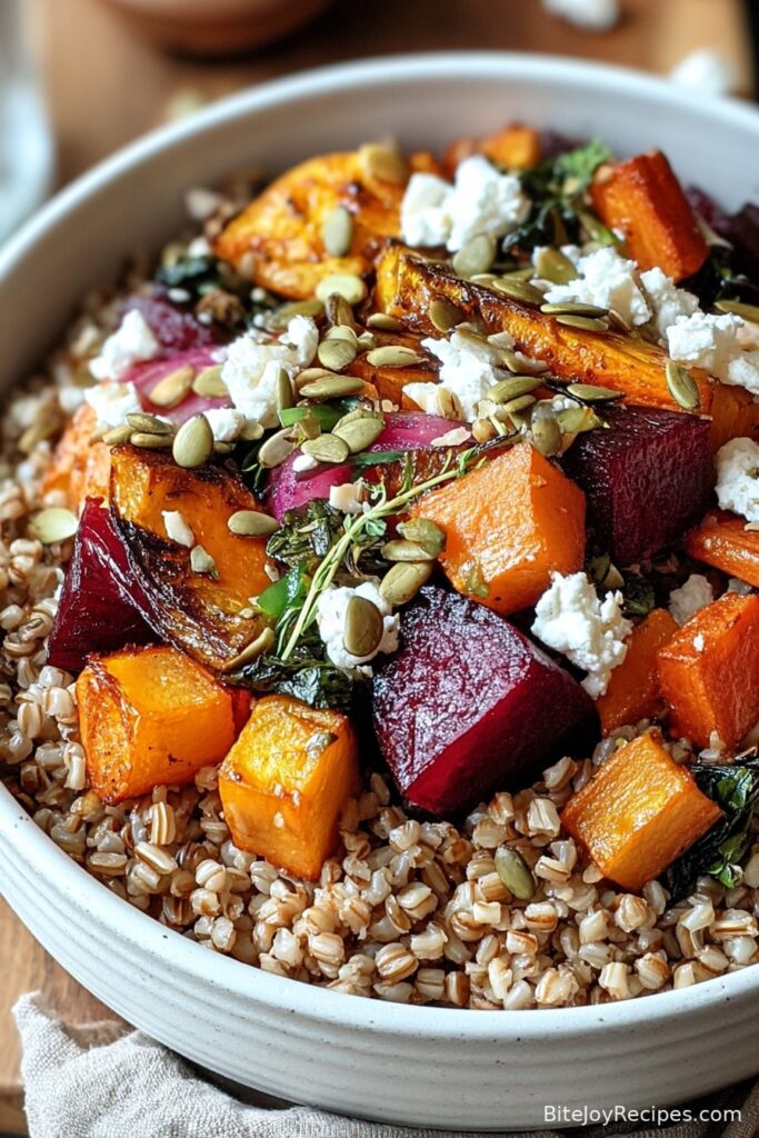 Winter Harvest Dinner Bowl