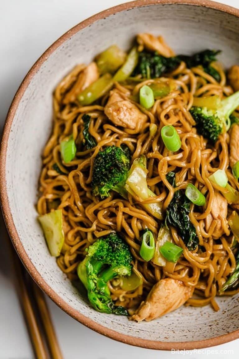 Chicken and Ramen Stir Fry (Gluten Free – Paleo & AIP Option)