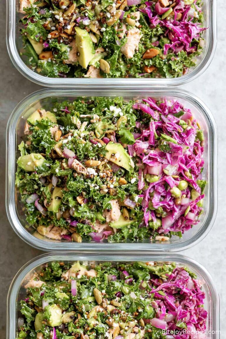 Healthy High-Protein Meal-Prep Salad