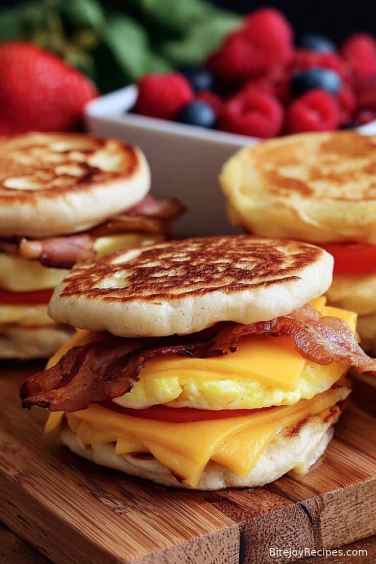Healthy Homemade McGriddles