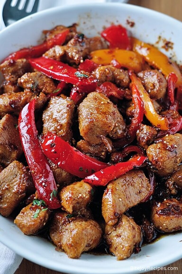 One-Pot Black Pepper Chicken – 199 calories