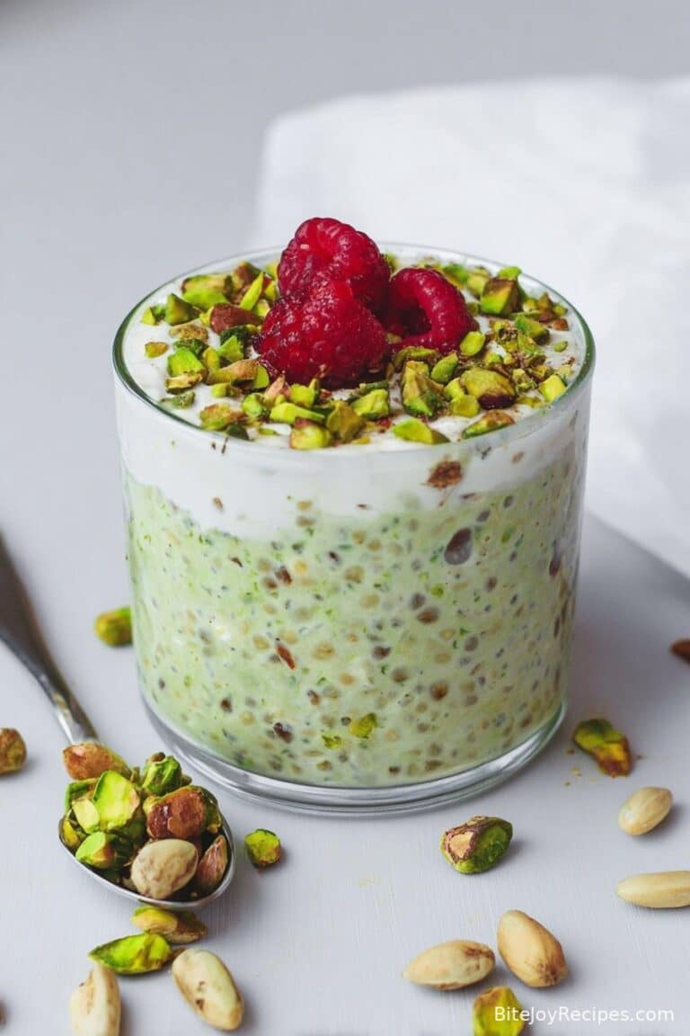 Pistachio Overnight Oats