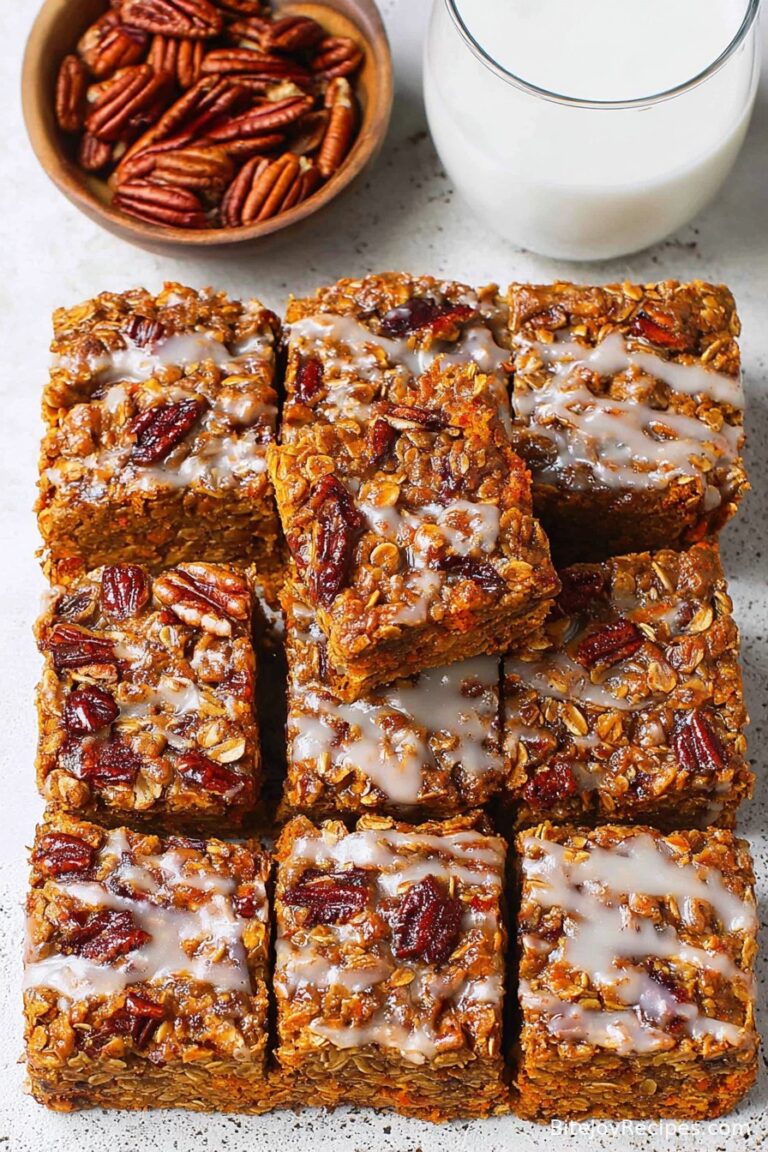 Sweet Potato Gingerbread Baked Oatmeal