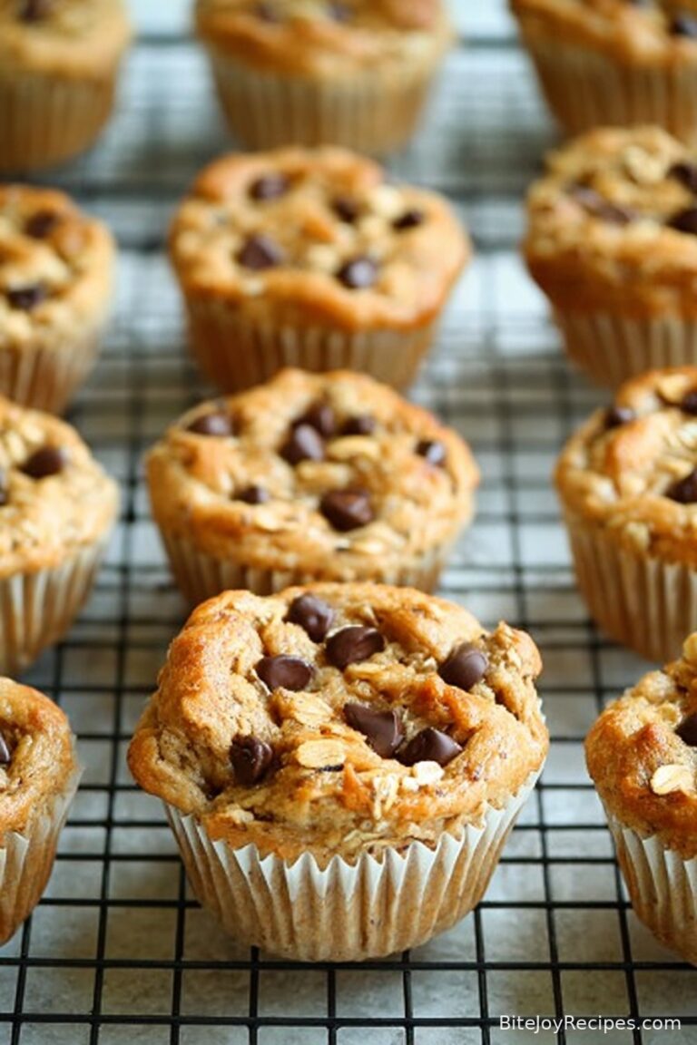 Banana Oat Greek Yogurt Muffins